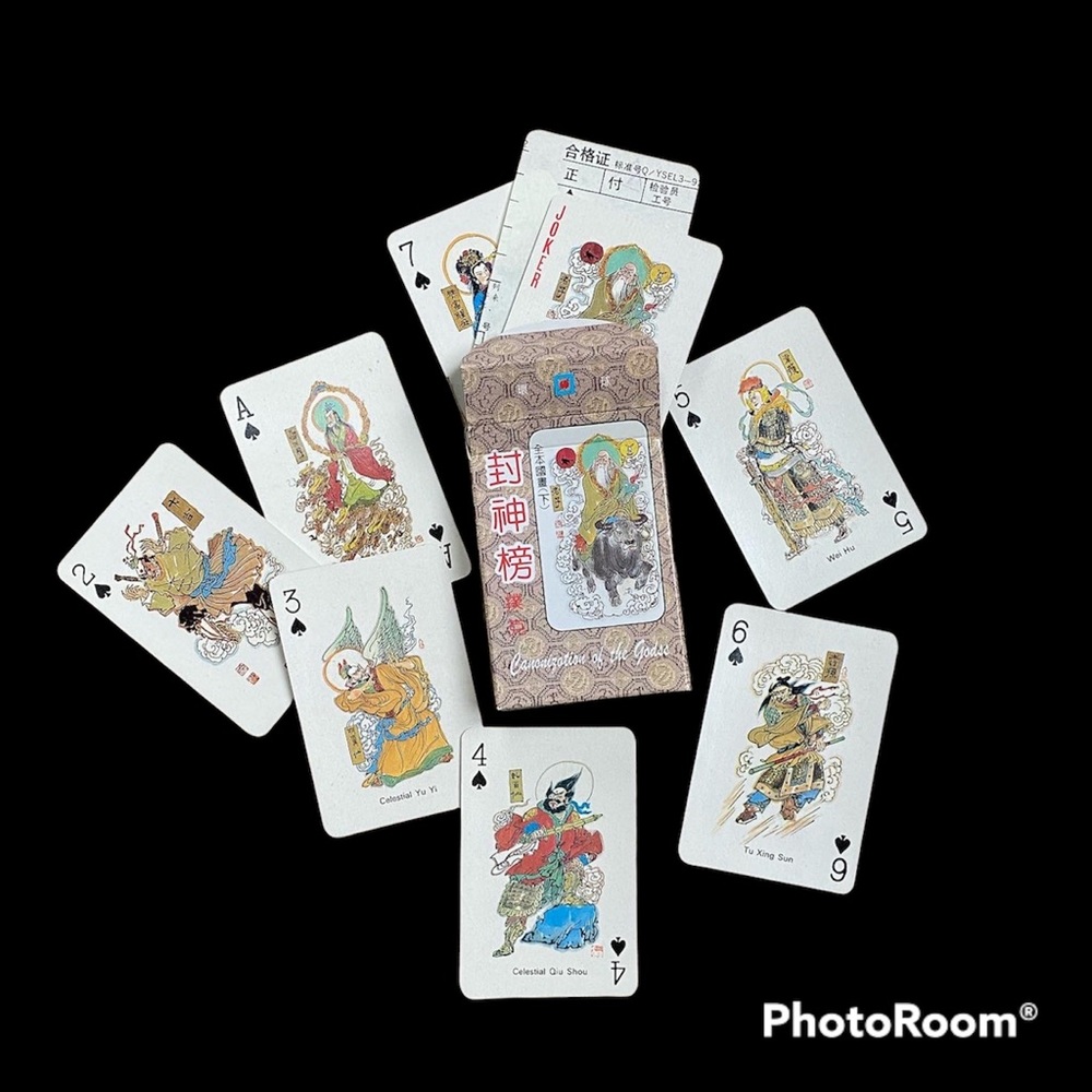 Vintage Chinese playing cards ✨new . 2 decks in the set ✨